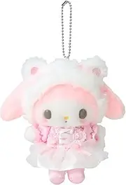 Sanrio 413810 My Melody Mascot Holder (White Cat Ballerina)