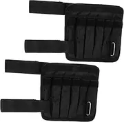 2Pcs Weighted Wrist Bands for Men Lightweight Exercise Straps for Strength Training Running and Fitness Portable Arm Weights for Gym and Home Workouts