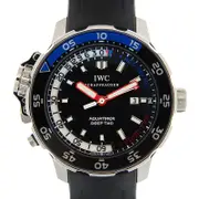 IWC Aquatimer Deep Stainless Steel Two Black Dial IW354702