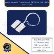 NC NO 1 pcs Wired Magnetic contact switch door Window Contact Sensor Alarm