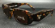 PRADA PR 17WS VAU2Z1 Havana Dark Brown Women's 49 mm Sunglasses