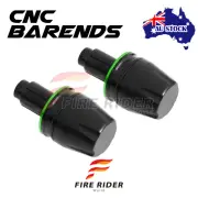 For Honda CB 600F Hornet 07-14 07 08 09 10 11 12 FRW Green Space CNC Bar Ends