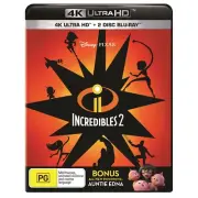 Incredibles 2 (4K UHD + Blu-Ray) Brand New & Sealed - Region B