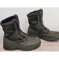 在飛比找蝦皮購物優惠-PUHU彪琥 防潑水野戰軍靴-墨綠100%MIT品牌 戰鬥靴