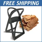 Kindle Quick Manual Log Splitter - Durable Cast Steel Safe & Efficient Wood Tool