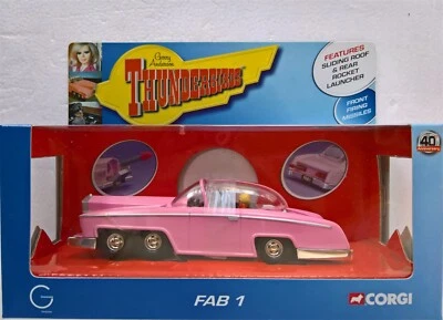 ~ Thunderbirds - CORGI FAB 1 ROLLS ROYCE DIE CAST Mint in Box Rare