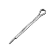 Split Cotter Pin 1/8 inch x 1 3/16 inch Carbon Steel 2-Prongs Silver 50 Pcs