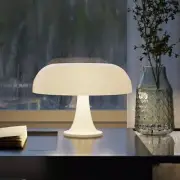 MUSHROOM LAMP Retro Mushroom light - Orange & White