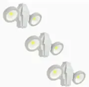 AFSEMOS 2 LED Security Lights with Motion Sensor and Dusk to Dawn IP65 3 Pack
