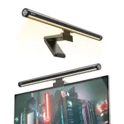BlitzMax BM-RS1 Monitor Light Bar LED Screen Light Bar Stepless Dimming Monitor Lamp Computer Monitor Lamp for Desk Offi