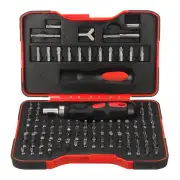 Ml-Rs1 101Pcs Ratchet Screwdriver 6.35Mm Screw Driver Set Household Diy Driver Tool