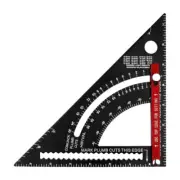 Aluminium Framing Square Adjustable Combination Square Carpentry Triangle Ruler
