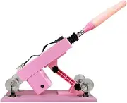 Sex Machine Strong Power Female Masturbation Pumping Gun with Dildos Attachments Automatic Sex Machines for Women Sex Products,Pink