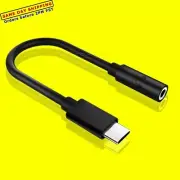 Type c to 3.5mm headphone Jack Adapter DAC for Samsung Galaxy S23 Ultra SM-S918U