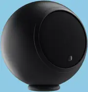 GALLO ACOUSTICS A'Diva Satin-Black metal-ball 100-watt speaker AUTHORIZED-DEALER