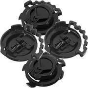 OSALADI 4Pcs Electromobile Helmet Visor Clips Motorcycle Helmet Lock Sleek Design for Comfort and Security Quick Fixing Buckle for Helmets
