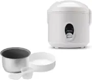 Aroma Housewares 8-Cup (Cooked) (4-Cup UNCOOKED) Cool Touch Rice Cooker & Food S