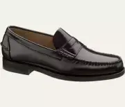 Men's Sebago Cordovan Classic Penny Loafers 76690 E widths