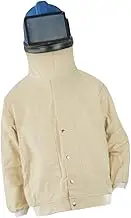 Sand Blasting Suit Jacket, Protective Clothing, with Sandblast Helmet for Sanding Work, Convex mirror