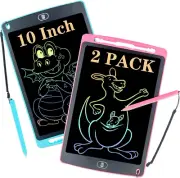 2 Packs LCD Writing Tablet for Kids Toys, 10Inch Doodle Board Drawing Pads fo...