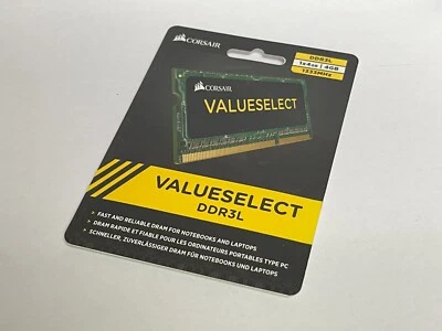 SEALED Corsair Memory 8GB (2x4GB) 1333MHz CL9 DDR3L SODIMM Memory