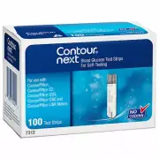 Contour Next Blood Glucose Test Strips 100 Tests