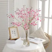 Realistic Cymbidium Flower Branches Outdoor Garden Decor