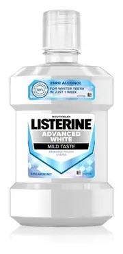 Listerine Advanced White Mild Taste 600 Ml