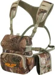 NEW VIEW Binocular Harness Chest Pack with Detachable Rangefinder Pouch,...