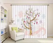 3D Tree love 35 Blockout Photo Curtain Printing Curtains Drapes Fabric Window AU