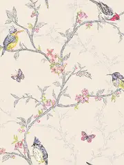 Holden Decor Phoebe Birds Wallpaper Holden Cream