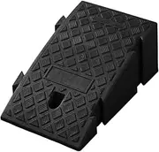 Ramps, Curb Ramp 11cm High Step Pad Ramp Non-Slip Plastic Car Ramps Portable Threshold Pad Ramp