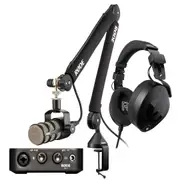 Rode Podmic Streaming Bundle with NTH-100/AI-1/PSA1+