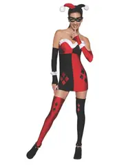 Harley Quinn Adult Costume - Large