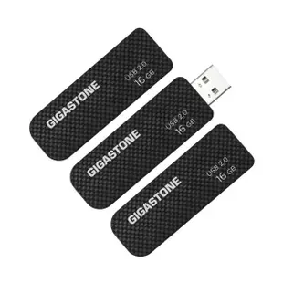 【GIGASTONE 立達】16GB USB2.0 格紋隨身碟 UD-2201 超值3入組(16G隨身碟 原廠保固五年)