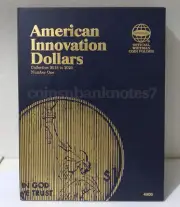 NEW Whitman Coin Folder: Innovationl Dollars Vol.1 2018-2023 / #4908