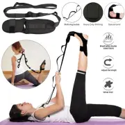 Yoga Flexibility Stretch Band Leg Fascia Stretcher Strap Ballet Gym Trainer AU
