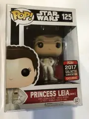 STAR WARS PRINCESS LEIA (HOTH 2017 GALACTIC CONVENTION) VAULTED FUNKO POP VINYL