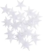 Angoily 50pcs Star Embroidery Patches Iron Sew Unique Designs for Clothing Shoes Hats and Bags DIY Accessories Made from Durable