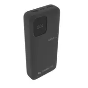 ChargeCore 20000mAh Powerbank Fast Charging USB C with LED Display Black