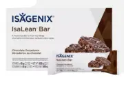 Isagenix IsaLean Bar Chocolate Decadence Nutritious Bar 10 bars