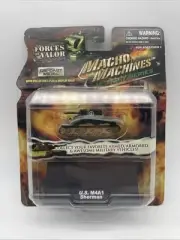 Vintage Forces of Valor Macho Machines US Army M4A1 Sherman Tank - 1:100 Scale