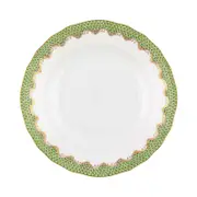 Herend Fish Scale Evergreen Dessert Plate