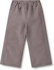 [Wheat] Verno Girls' Unisex Children's Snow Trousers Recycled Waterproof Breathable Windproof