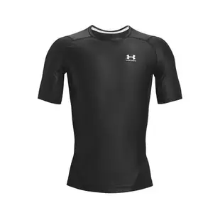 Under Armour 短袖 HG Iso-Chill Tee 男款 黑 白 吸汗 快乾 透氣 緊身衣 運動 UA 1365229001