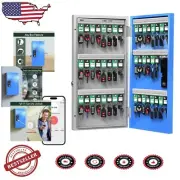 Durable 48-Key Key Cabinet with Smart Lock & Efficient Wallet-Friendly Design