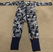 Bonds BNWT 2017 Black Toko & Friends Tigers Zippy - Size 2 (18-24 months)