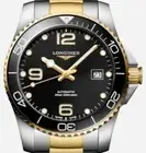 Longines Hydroconquest Steel / yellow PVD 41mm L3.781.3.56.7