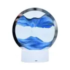 LED Sandscape Lamp USB Charging 3D Flowing Sand Light for Bedroom Table Ornament