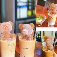 在飛比找蝦皮購物優惠-可愛 #小熊模具# 網紅立體硅膠冰格 咖啡 奶茶 冷飲 泰迪